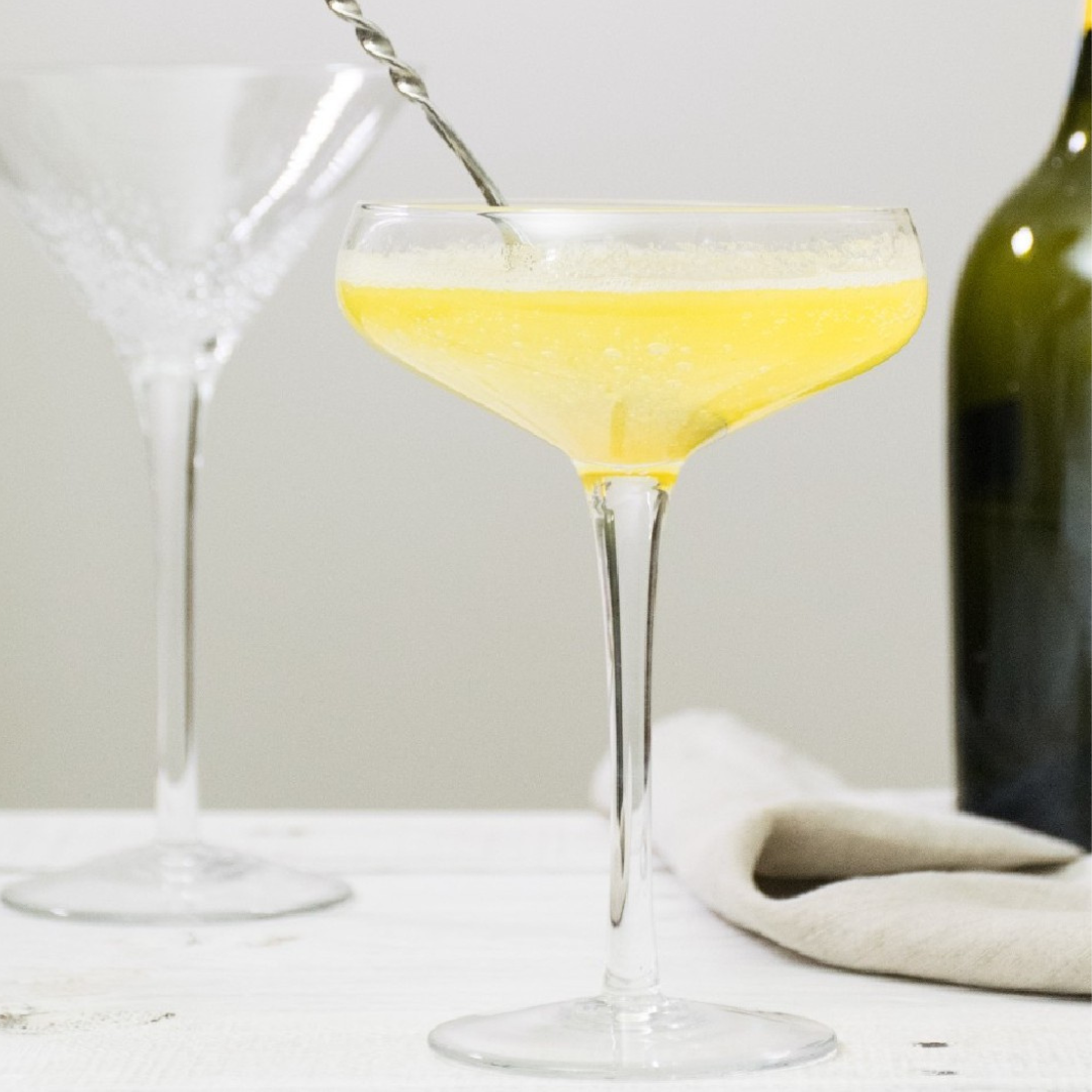 Gin Fizz with Sur Lie Gin