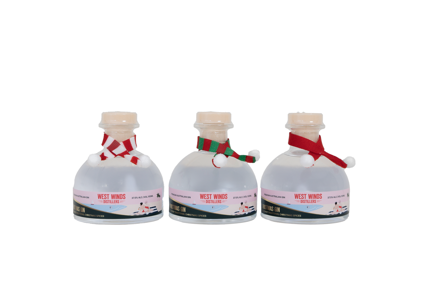 The West Winds Christmas Gin 100ml