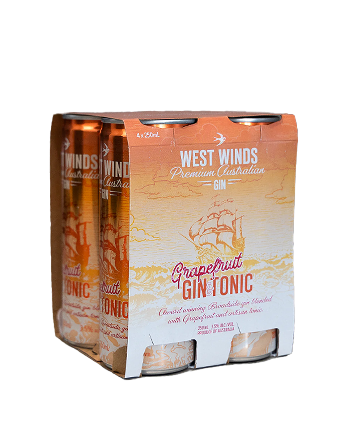 24 Pack Grapefruit 3.5% G&T