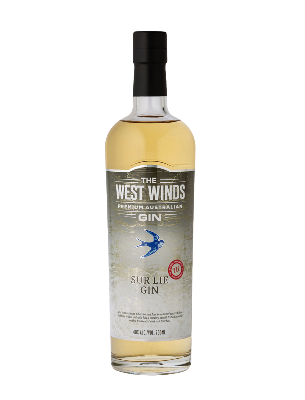 The West Winds Sur Lie Gin 700mL