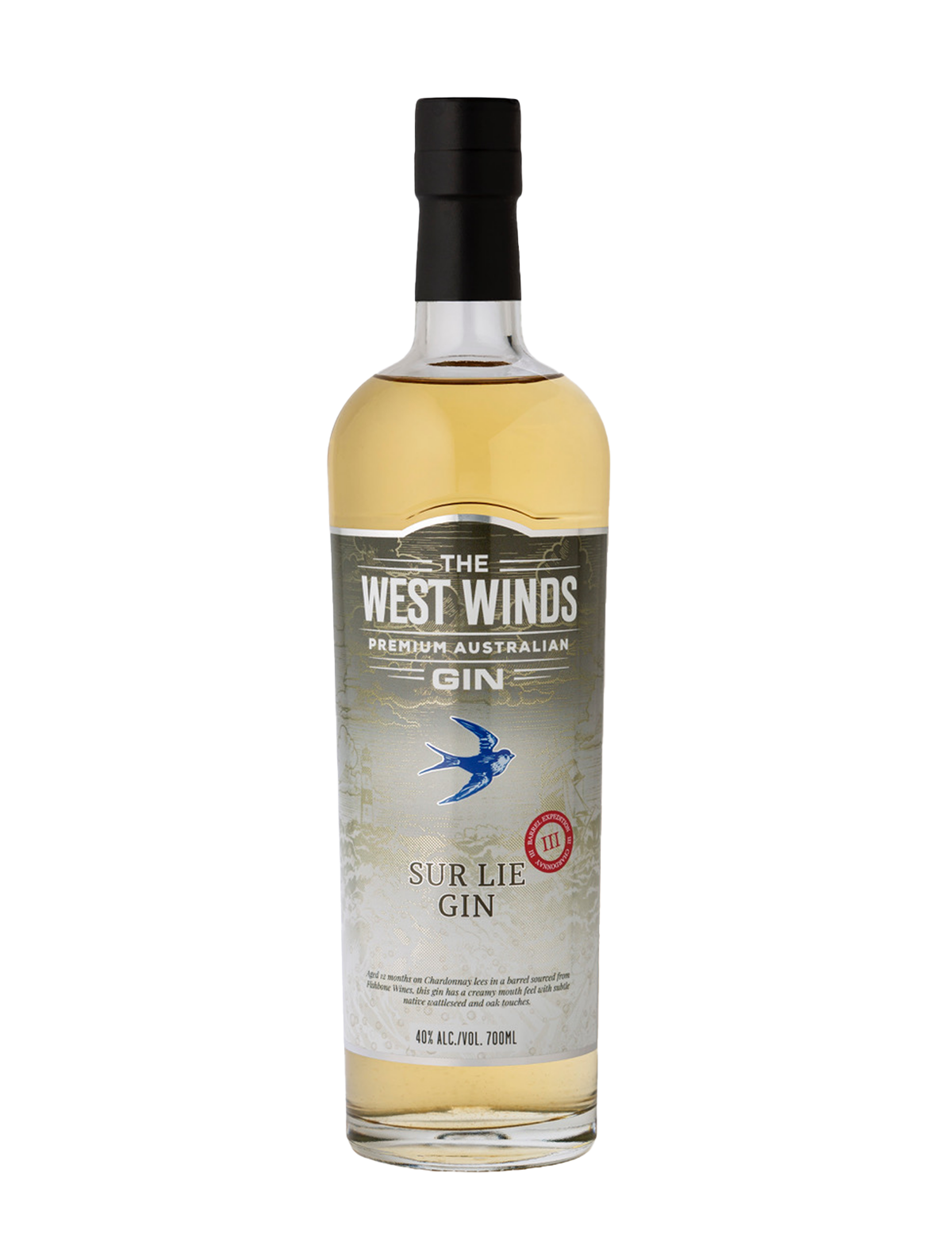 The West Winds Sur Lie Gin 700mL