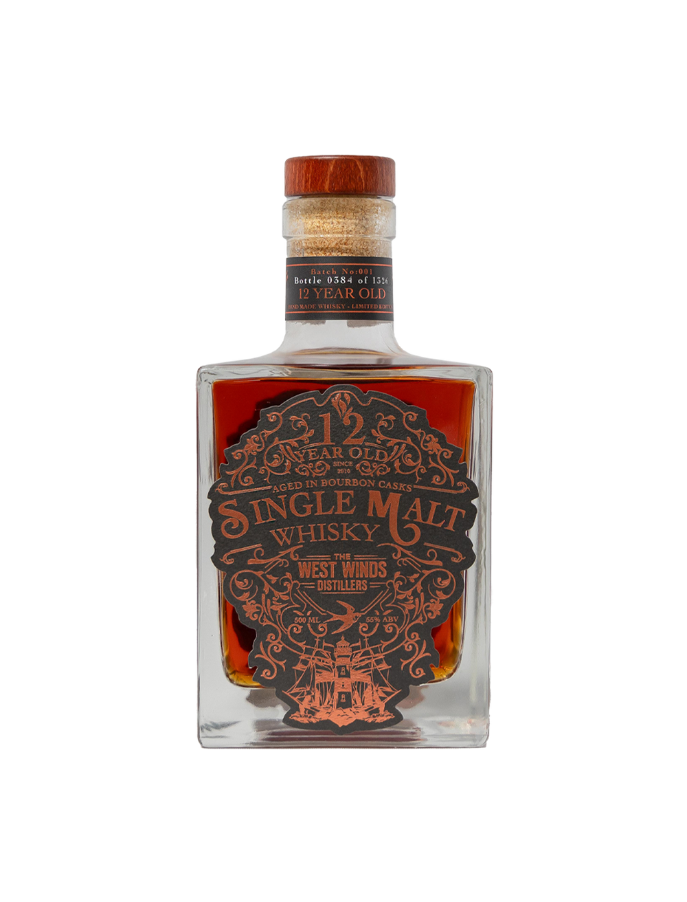 12 y/o Whisky 500ml Bourbon Cask