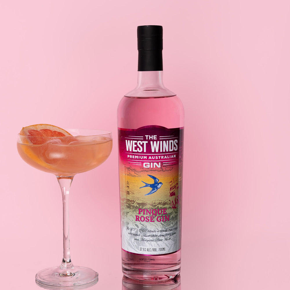 The West Winds Pinque Rosé Gin 700ml