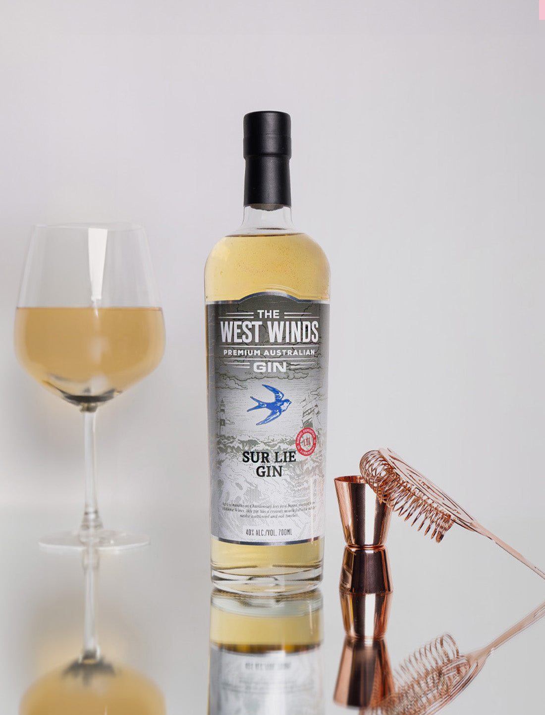 The West Winds Sur Lie Gin 700mL