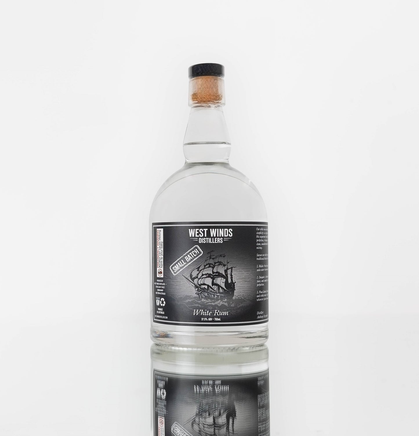 White Rum Small Batch 700ml