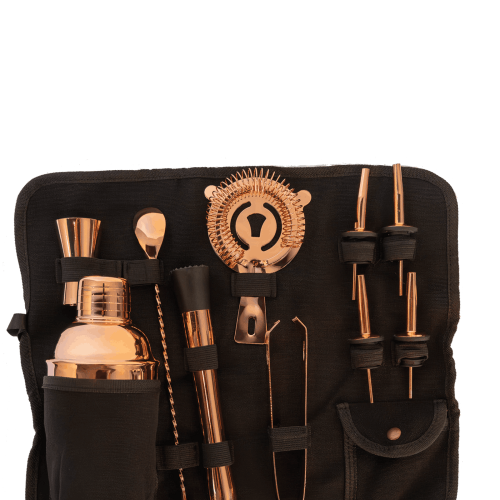 West Winds Distillers Copper Barware Set