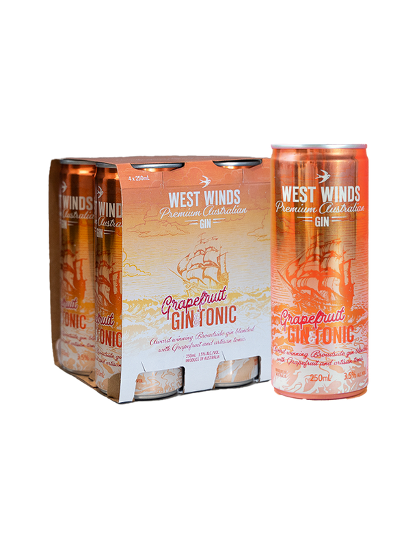 4 Pack Grapefruit 3.5% G&T