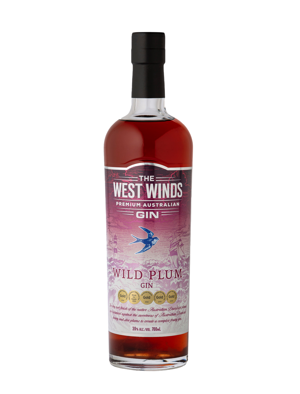 Wild Plum Gin 700mL