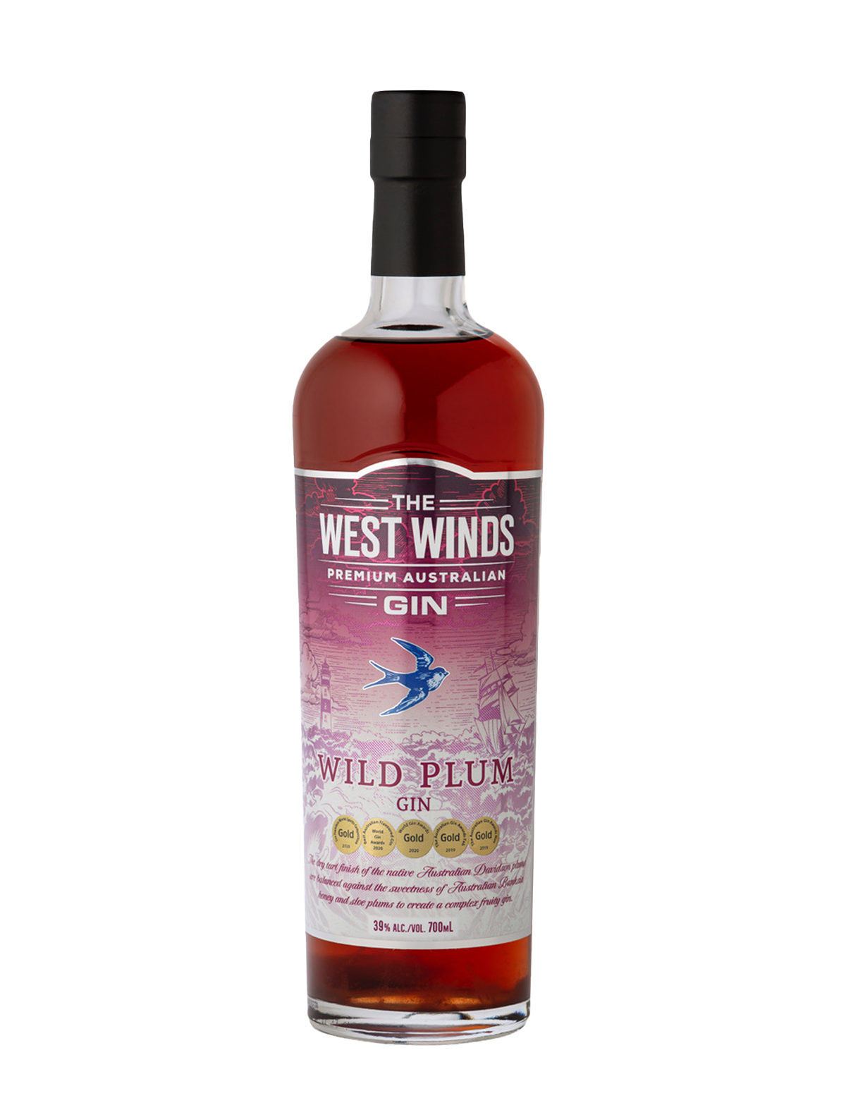 Wild Plum Gin 700mL