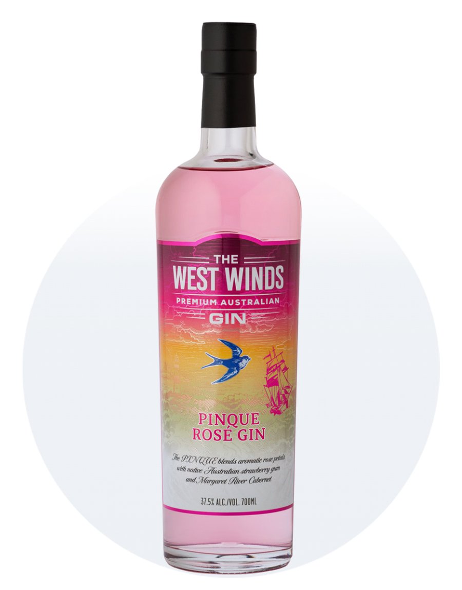 The West Winds Pinque Rosé Gin 700ml